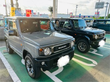 K様ジムニーのご納車おめでとうございます。